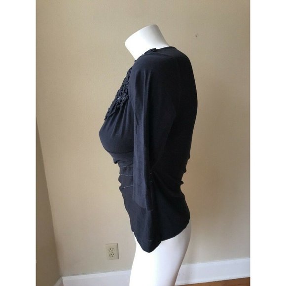 Anthropologie ONE SEPTEMBER Ruched Smocked Wrap - Picture 4 of 7